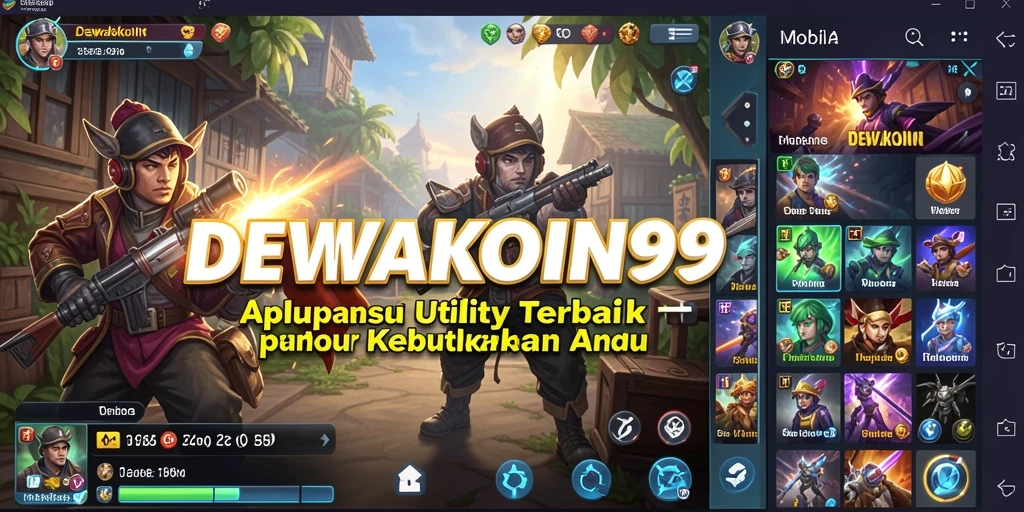 Tampilan antarmuka DEWAKOIN99 yang interaktif dan mudah digunakan.