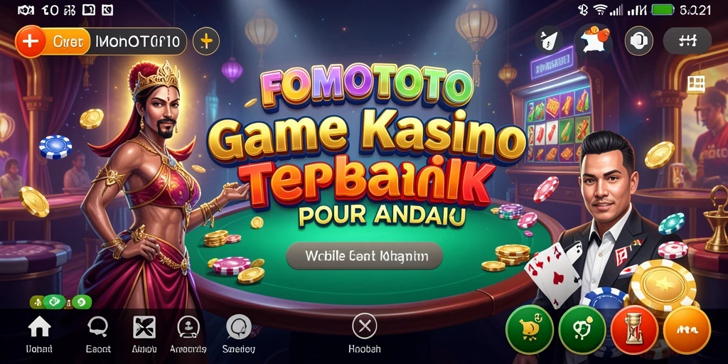 Tampilan gameplay yang menegangkan dan menarik di FOMOTOTO.