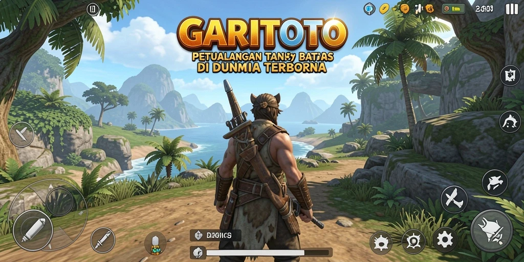 Screenshot GARITOTO menampilkan gameplay yang memukau dalam dunia terbuka.
